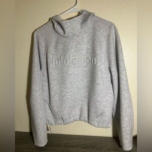 lululemon athletica Gray Crew Neck Sweater
